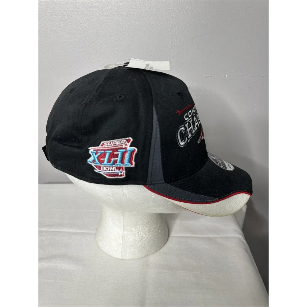 New‎ England Patriots Conference Champions NFL Super Bowl XLII Baseball Cap New - Picture 4 of 6